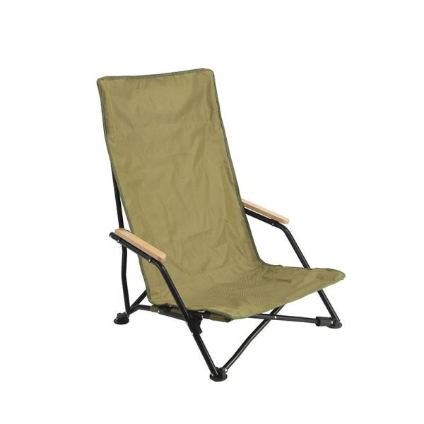 Wholesale Outdoor Folding Chair Portable Ultra Light Folding Chair Camping Fishing Leisure Backrest Raised Beach Chair