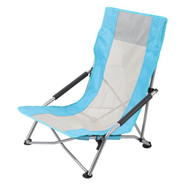 Outdoor portable ultra light aluminum alloy folding chair, leisure fishing chair, camping beach chair