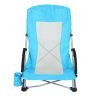 Outdoor high portable ultra light aluminum alloy folding chair, leisure fishing chair, camping beach chair