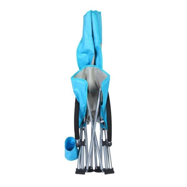 Outdoor high portable ultra light aluminum alloy folding chair, leisure fishing chair, camping beach chair