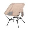 Wholesale customized outdoor  folding chairs moon chair camping fishing chairs leisure beach chairs