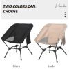 Wholesale customized outdoor  folding chairs moon chair camping fishing chairs leisure beach chairs