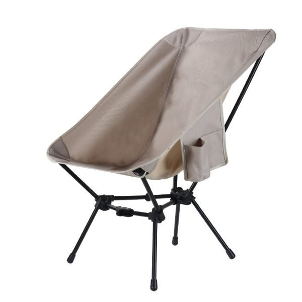 Customized Outdoor Folding Chair Camping Leisure Chair Triangle Structure low Moon Chair