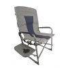 Wholesales Director's Foldable Camping Chair with Backrest for Storage Outdoor Leisure Camping Fishing