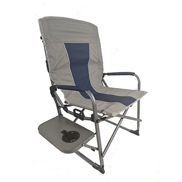 Wholesales Director's Foldable Camping Chair with Backrest for Storage Outdoor Leisure Camping Fishing