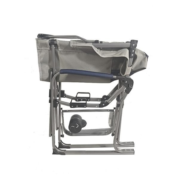Wholesales Director's Foldable Camping Chair with Backrest for Storage Outdoor Leisure Camping Fishing