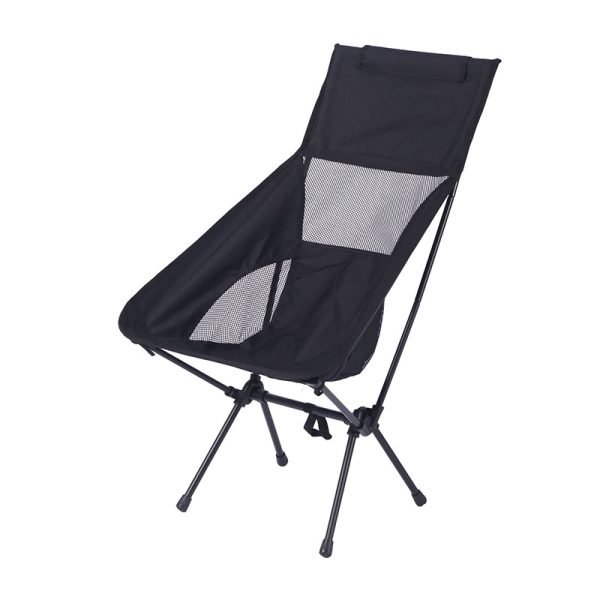 Wholesale customized outdoor high back folding chairs camping fishing chairs leisure beach chairs