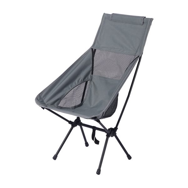 Wholesale customized outdoor high back folding chairs camping fishing chairs leisure beach chairs