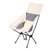 Wholesale customized outdoor high back folding chairs camping fishing chairs leisure beach chairs