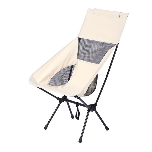 Wholesale customized outdoor high back folding chairs camping fishing chairs leisure beach chairs
