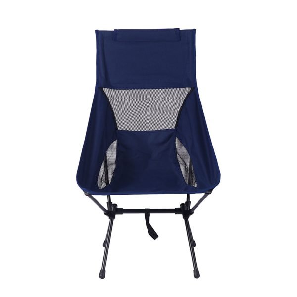 Wholesale customized outdoor high back folding chairs camping fishing chairs leisure beach chairs