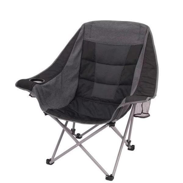 Customized Outdoor Folding Chair Camping Leisure Chair multi color Moon Chair