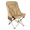 Customized Outdoor Folding Chair Camping Leisure Chair Moon Chair