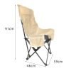 Customized Outdoor Folding Chair Camping Leisure Chair Moon Chair