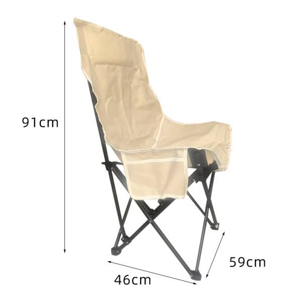 Customized Outdoor Folding Chair Camping Leisure Chair Moon Chair