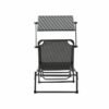 Camping Chair supplier Outdoor Furniture Foldable Picnic Beach Garden Pool Chair Adjustable Sun Bed Sun Lounger with Headrest