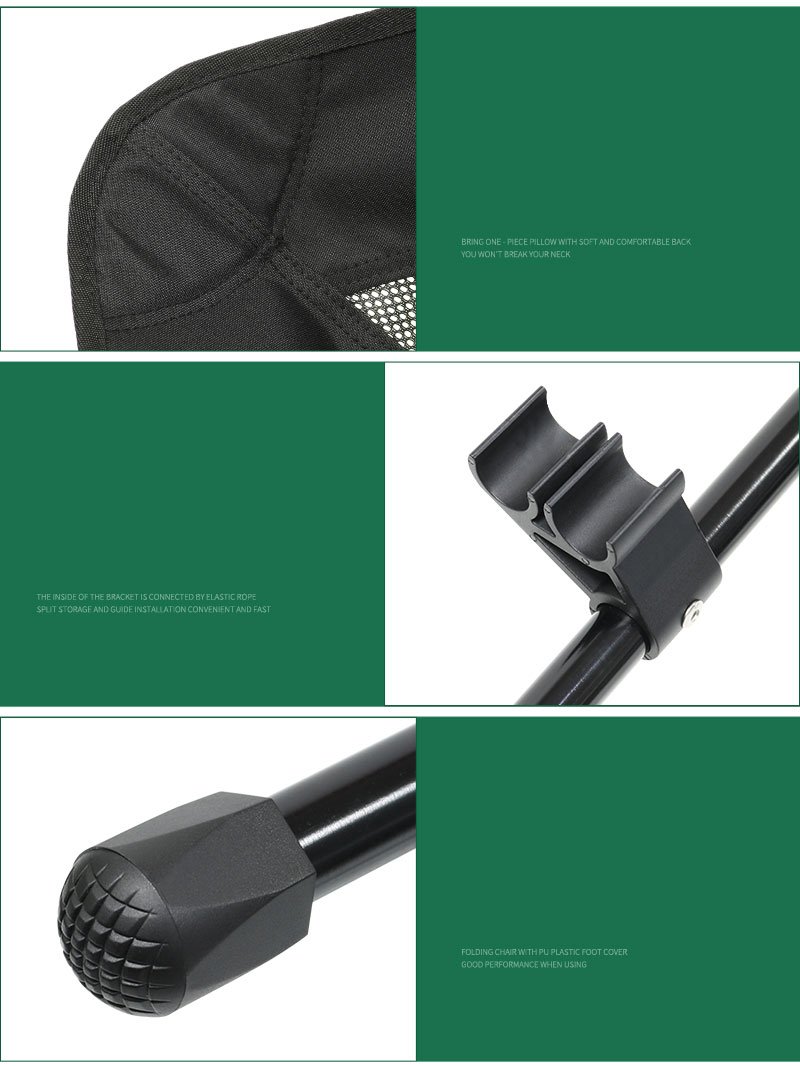 Outdoor Adjustable Square Camping Chair Supplier