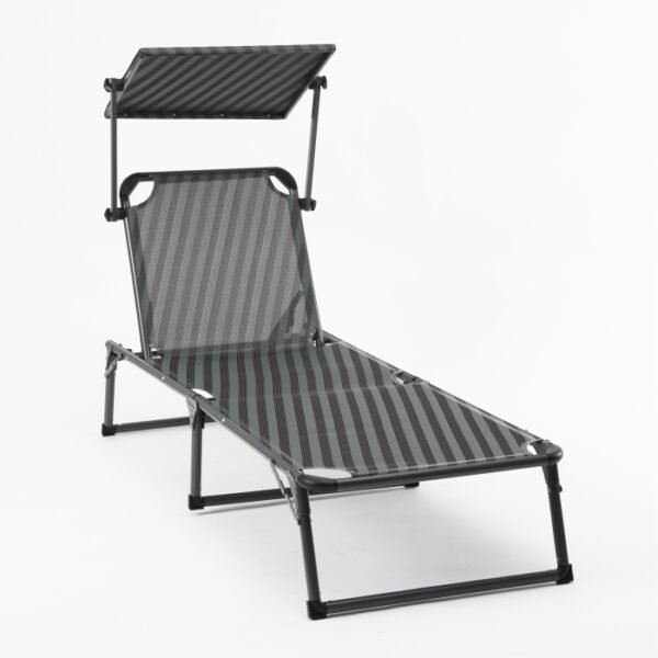 Camping Chair Supplier, Sun Lounger with Headrest