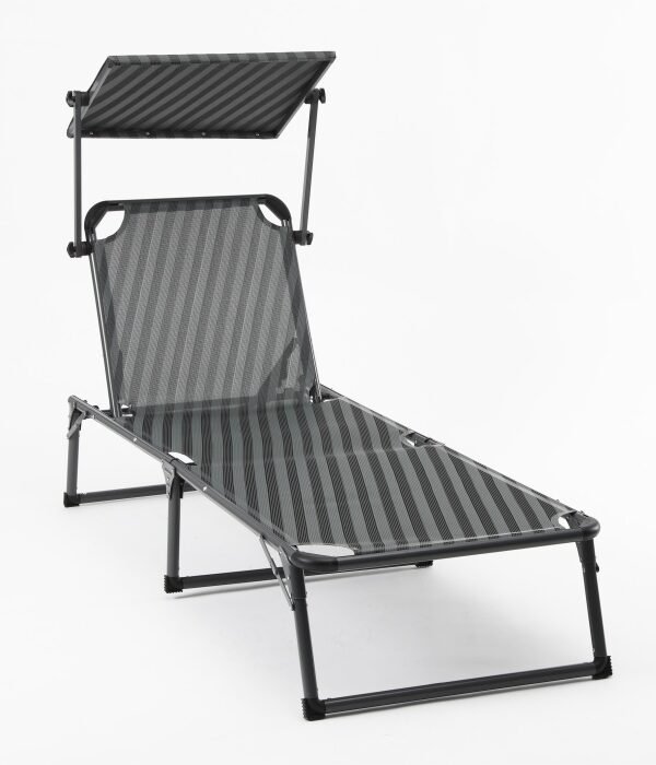 Camping Chair Supplier, Sun Lounger with Headrest