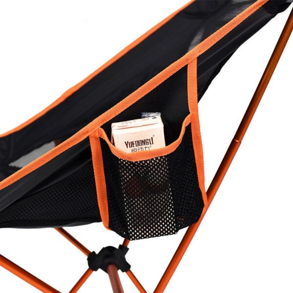Folding Camping Chair with Side Pocket