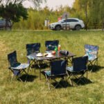 6pcs chair +1pc table