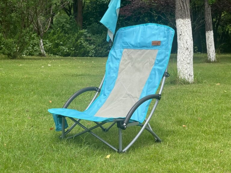 Leisure Chair,Camping chair supplier Wholesale portable moon camping chair steel frame Oxford fabric